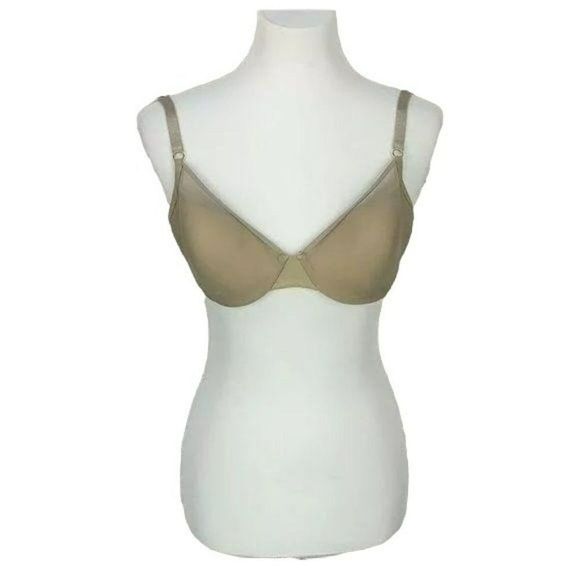 B.Temptd Woman's Tan Thin Padded Underwire Bra Size 34D - Picture 1 of 8